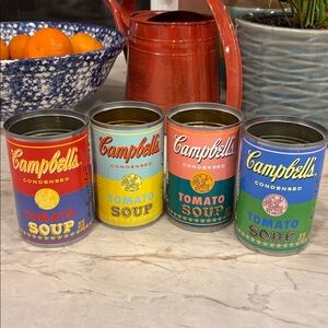 Limited Edition 50 Years Andy Warhol Campbell's Tomato Soup Cans
